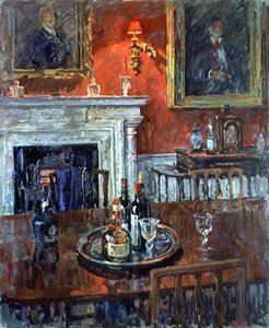 The Red Dining Room by Susan Ryder